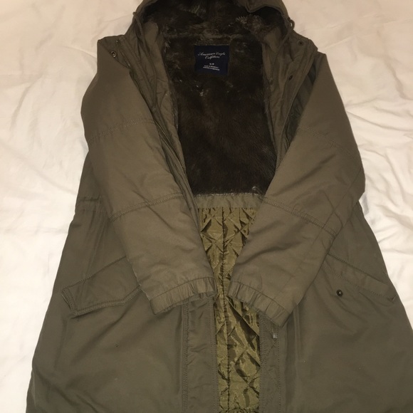 American Eagle Outfitters Jackets & Blazers - CAMO GREEN JACKET